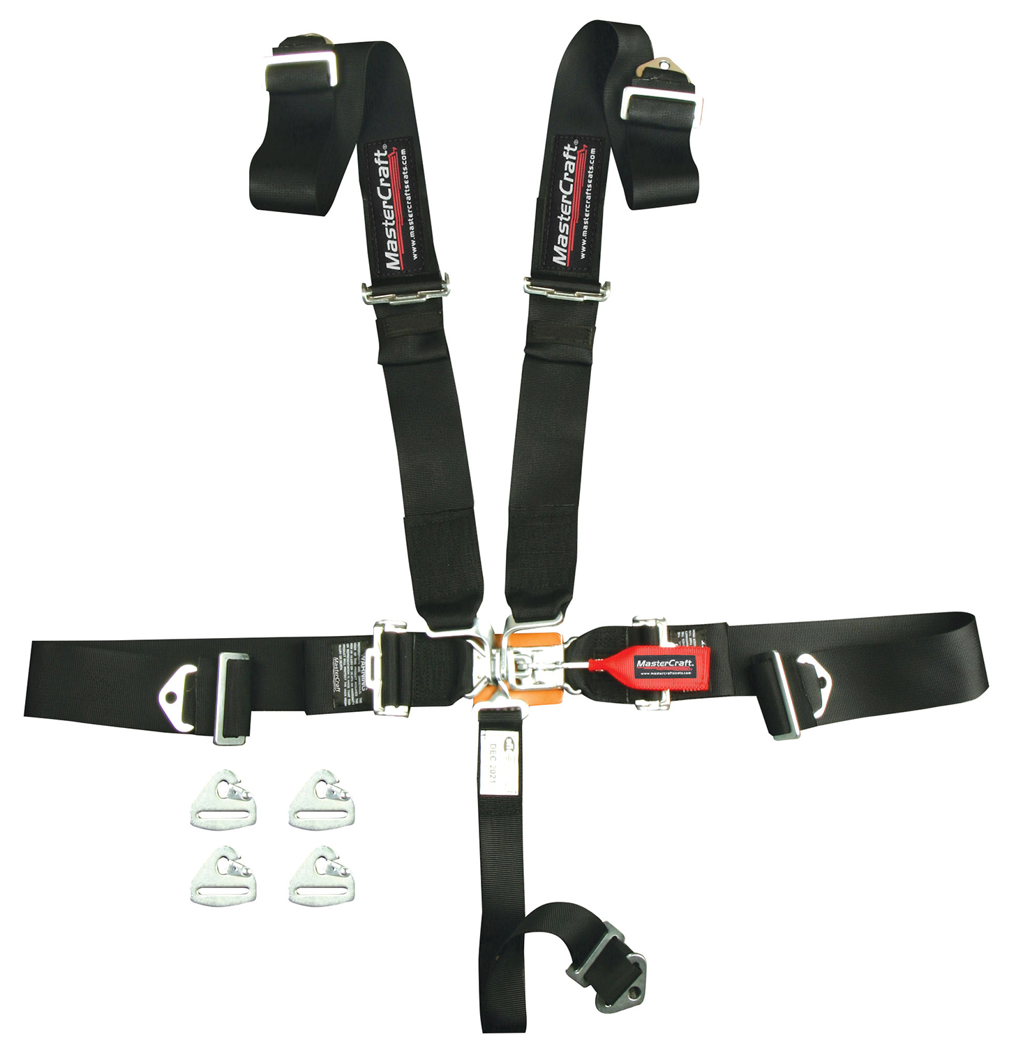 MASTERCRAFT Racing Harness Restraint 3in 5 Point Snap In SFI