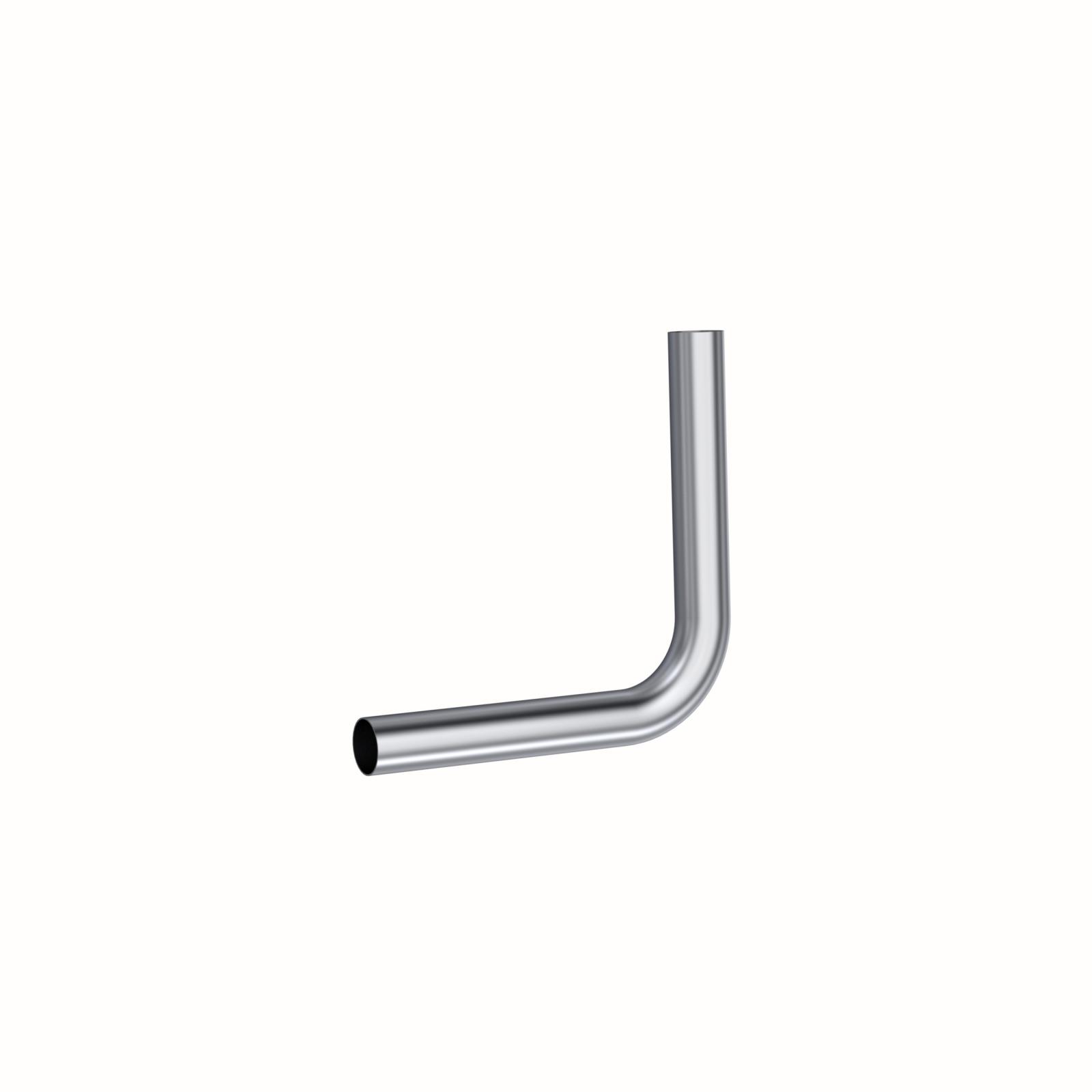 Exhaust Pipe 2.Exhaust Pipe 25 in 90 Degree Bend 1 2 in Legs Aluminized Steel MB