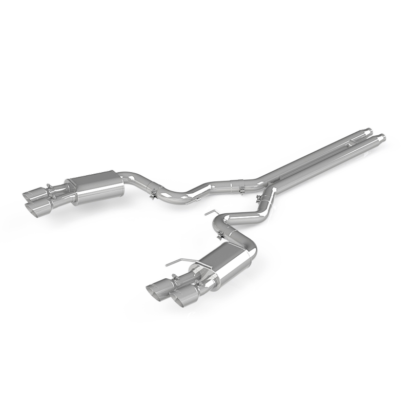 MBRP, INC Exhaust System, Pro Series, Cat-Back, 3" Dia. Stainless Tip, Stainless, Natural, Ford Coyote, Ford Mustang 201