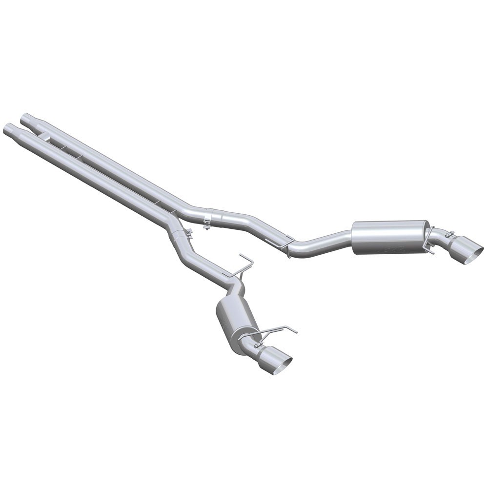 MBRP, INC Exhaust System, XP Series, Cat-Back, 3" Dia. Stainless Tip, Stainless, Natural, Ford Coyote, Ford Mustang 2015