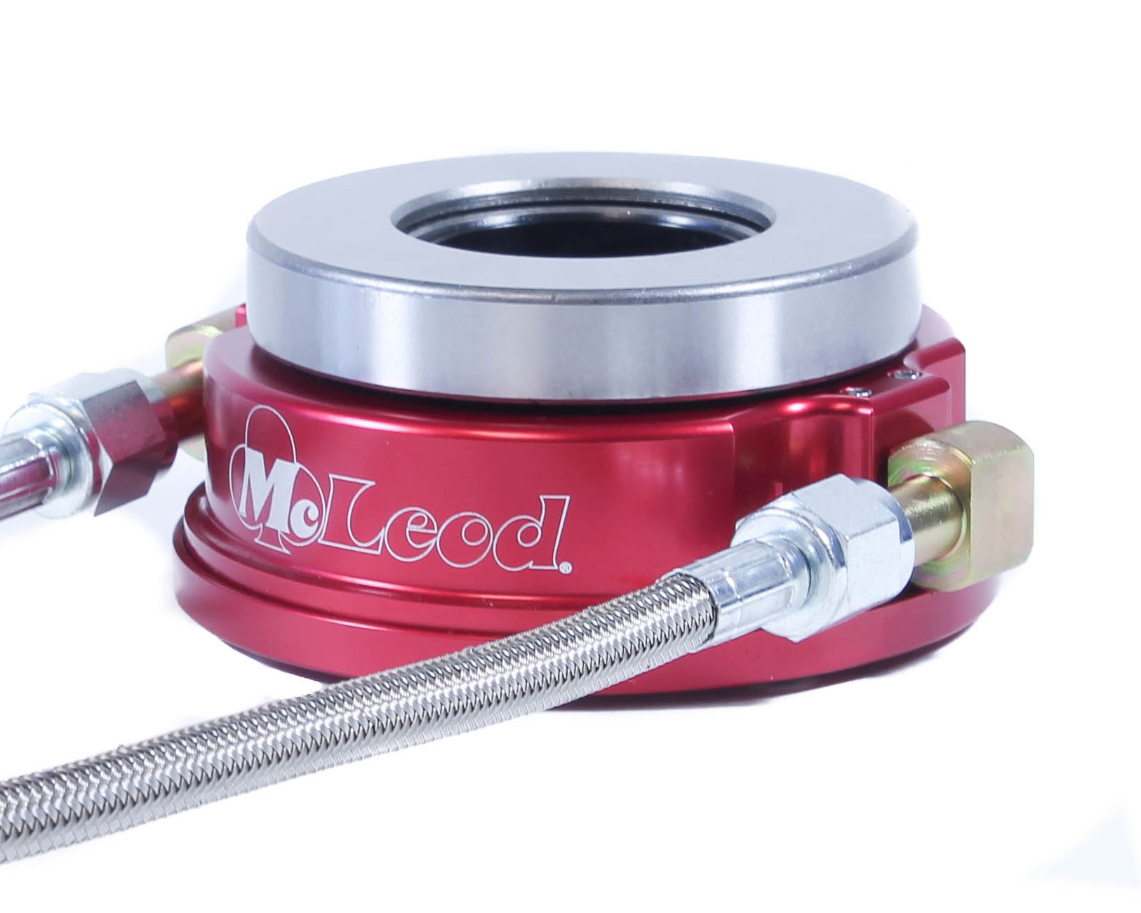 Mcleod Throwout Bearing, 1400 Series, Hydraulic, Slip-on, 1.430" ID, Braided Stainless Lines, Various Applications, E