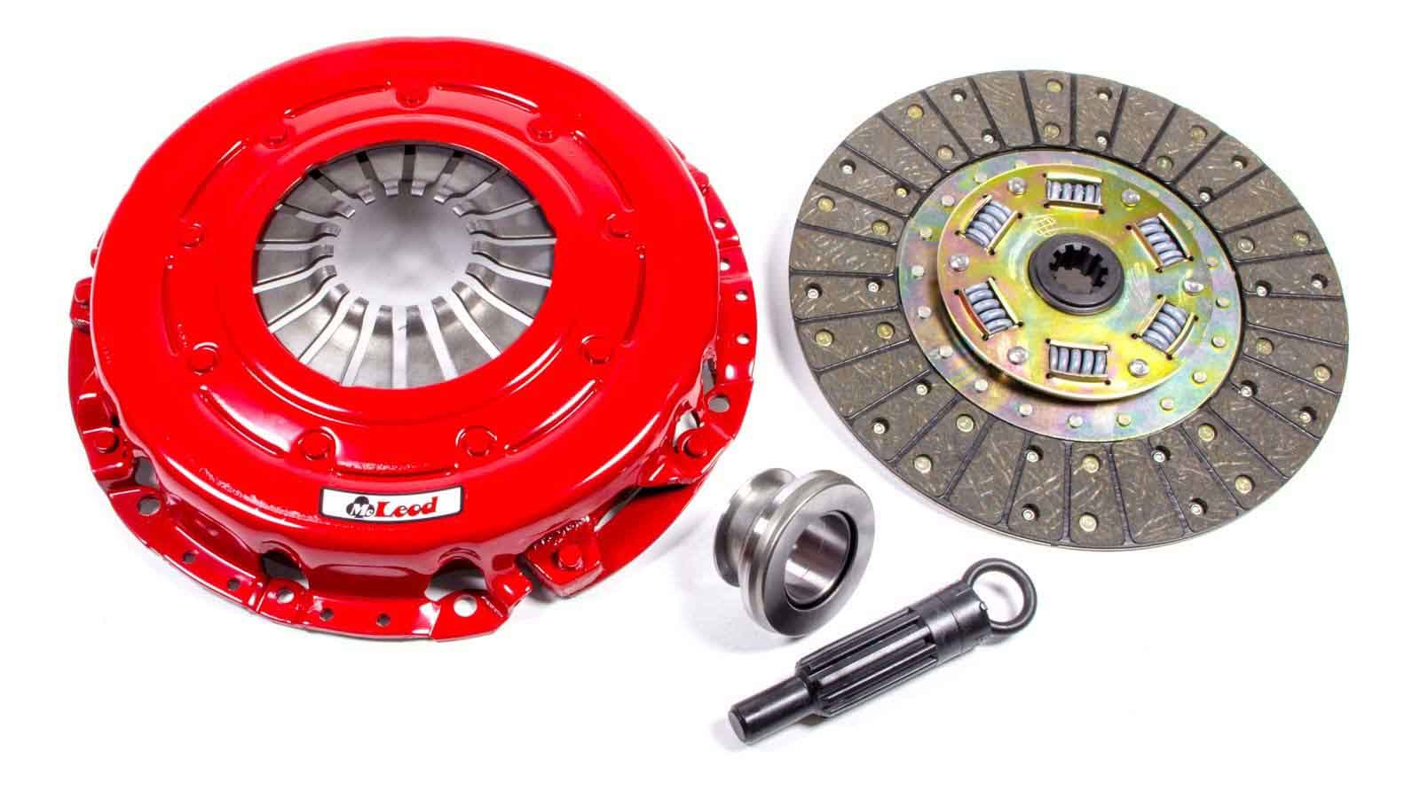 Mcleod Clutch Kit, Super Street Pro, Single Disc, 10-1/2" Dia. 1-1/10" x 10 Spline, Sprung Hub, Organic/Ceramic, 4.6