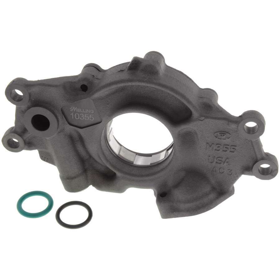 MELLING Oil Pump, Wet Sump, Internal, Standard Volume, High Pressure, 7/8 in Inl