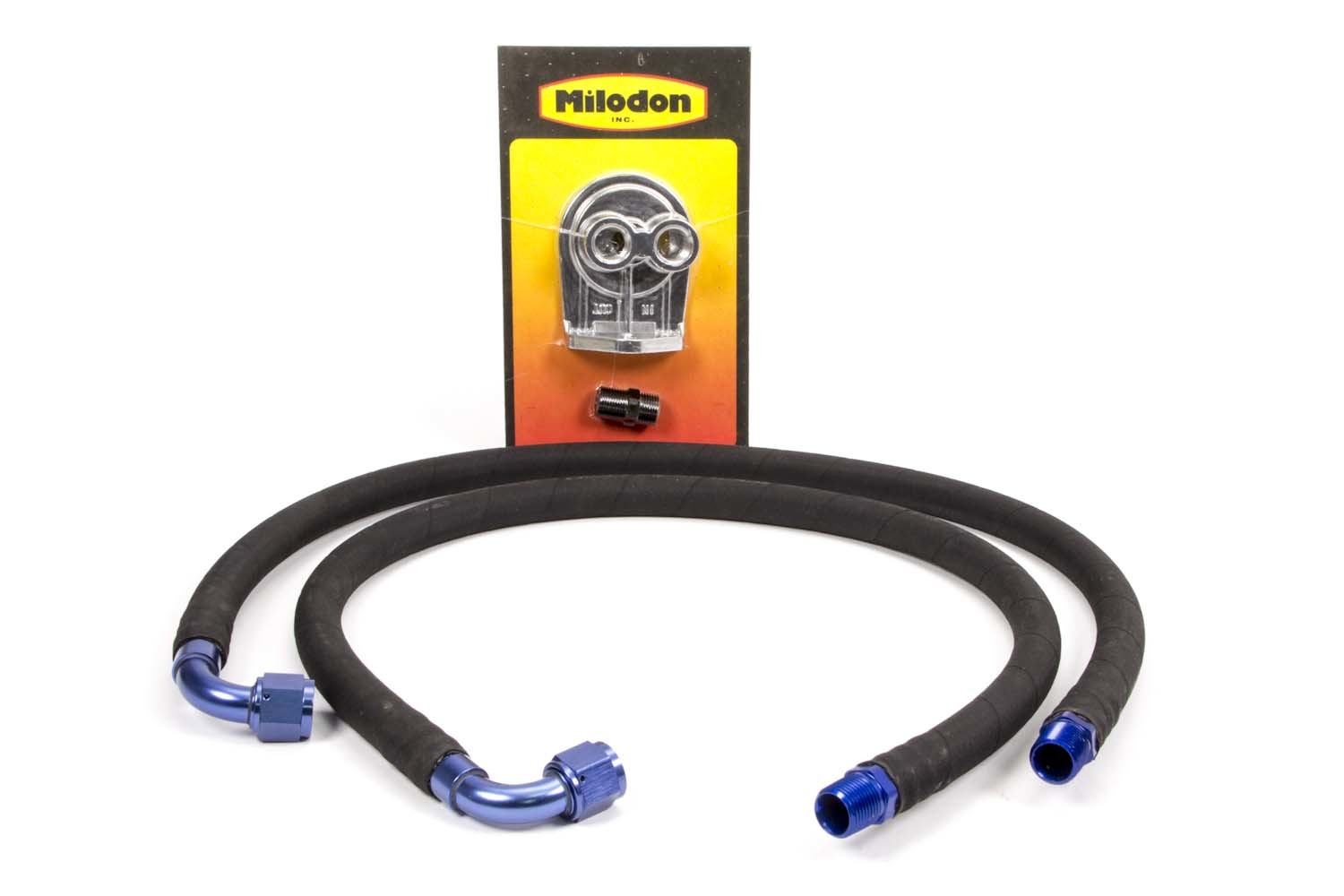 Milodon Remote Filter Housing Remote Oil Filter - GM LS-Series