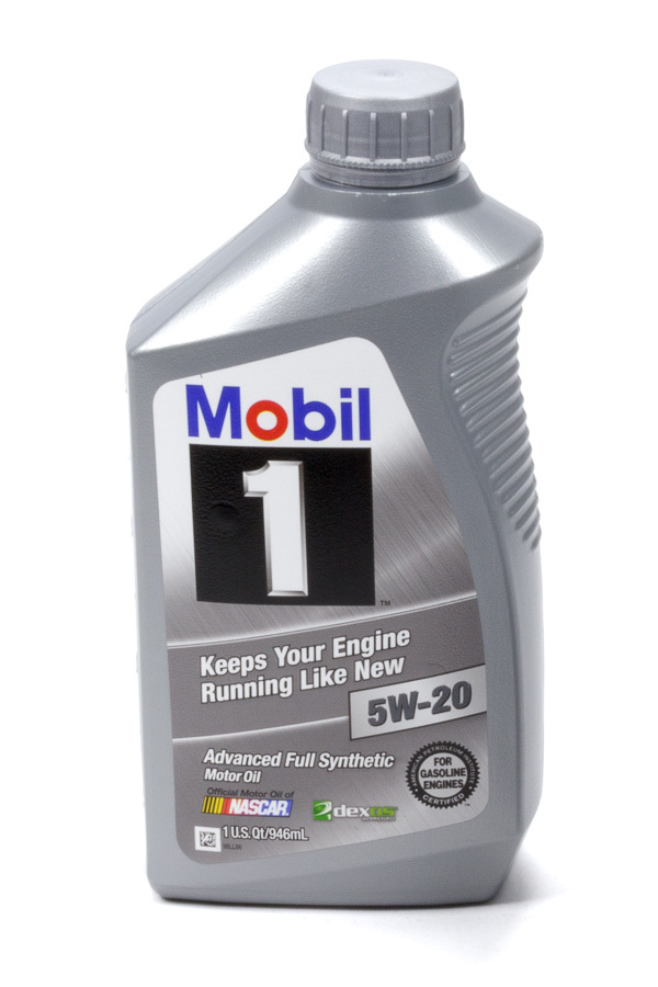 MOBIL 1 Motor Oil 5W20 Synthetic 1 qt Bottle Each