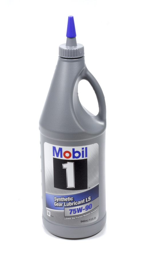 MOBIL 1 Gear Oil 75W90 Limited Slip Additive Synthetic 1 qt Bottle Each
