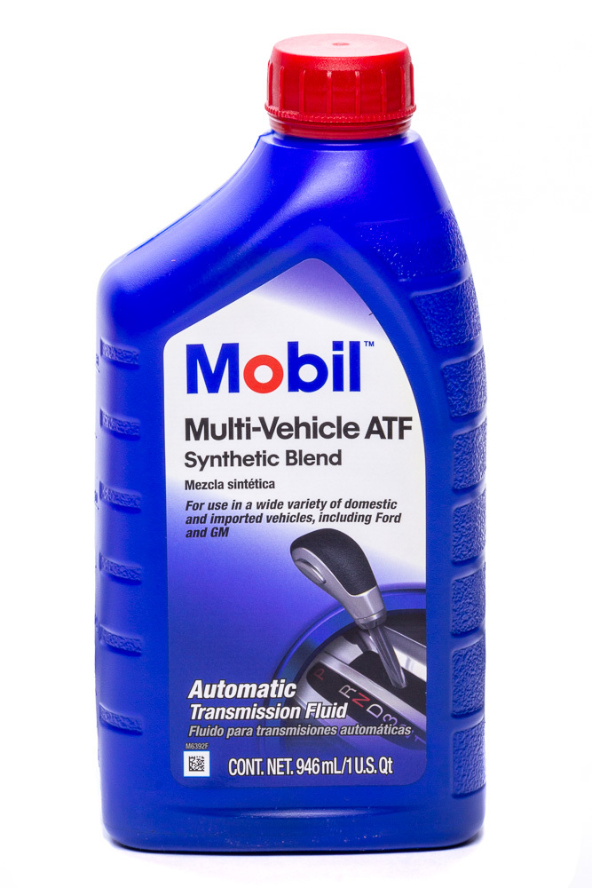MOBIL 1 Transmission Fluid Multi-Vehicle ATF Semi-Synthetic 1 qt Bottle Each