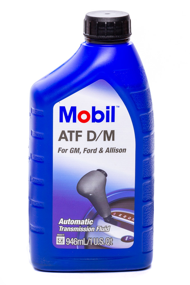 MOBIL 1 Transmission Fluid Multi-Vehicle ATF D/M Semi-Synthetic 1 qt Bottle Each