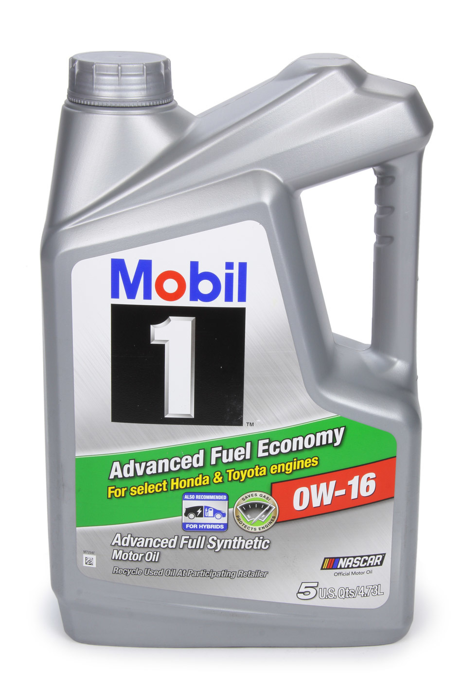 MOBIL 1 Motor Oil Advanced Fuel Economy 0W16 Synthetic 5 qt Jug Each