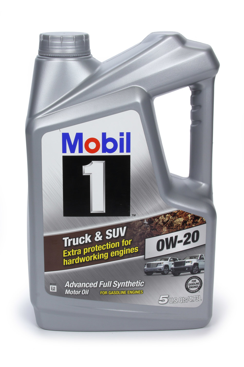 MOBIL 1 Motor Oil Truck and SUV 0W20 Synthetic 5 qt Jug Each