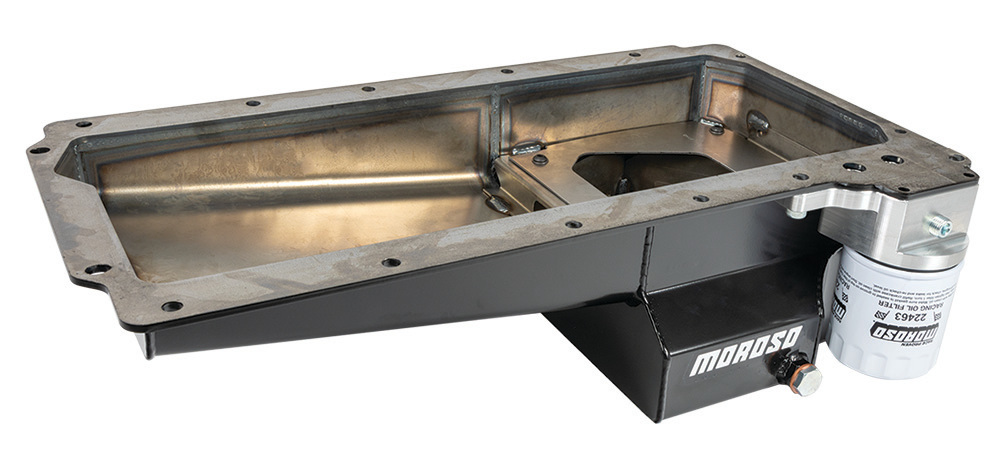 Moroso Street/Strip Engine Oil Pan - GM LS-Series - 6 in Deep