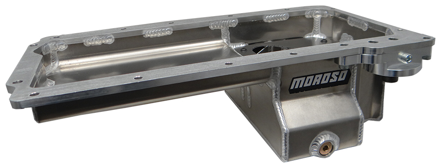 Moroso Rear Sump Engine Oil Pan - Various GM Applications - 6 in Deep
