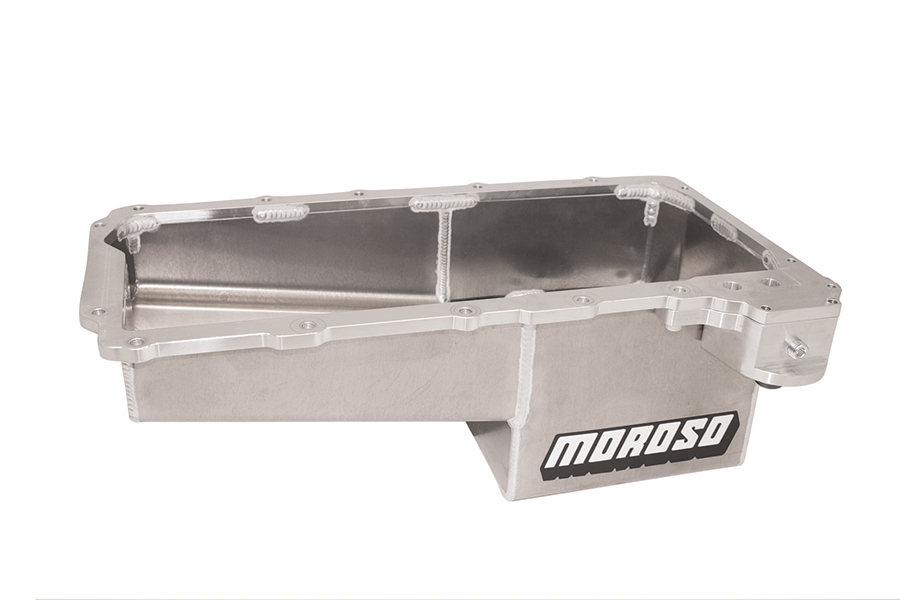 Moroso Drag Race Engine Oil Pan - Chevy Camaro 2016-18 - 7.625 in Deep