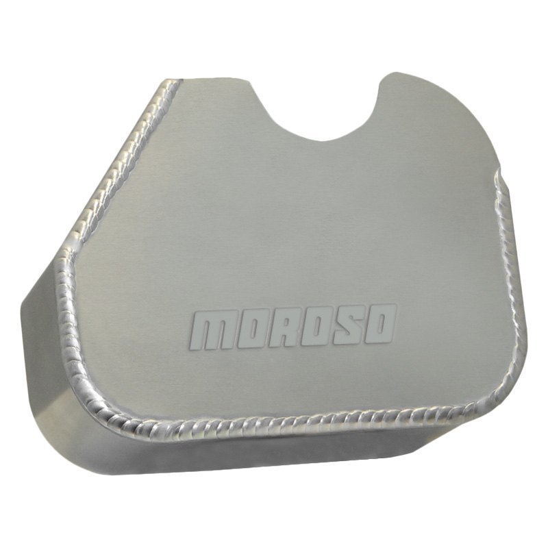 Moroso Brake Reservoir Cover, 0.100" Thick, Tig Welded, Aluminum, Ford Mustang 2015-17, Kit