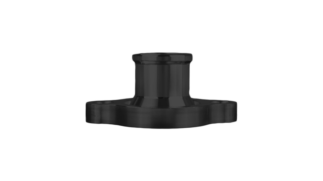 March Performance Straight Water Neck - GM LS-Series - 1-1/2 in ID Hose Barb