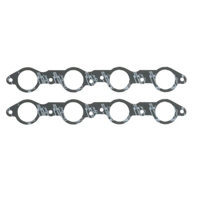 Exhaust Manifold / Header Gasket, Ultra-Seal, 1.920 in Round Port, Steel Core Laminate, GM LS2/LS3 Series, Pair