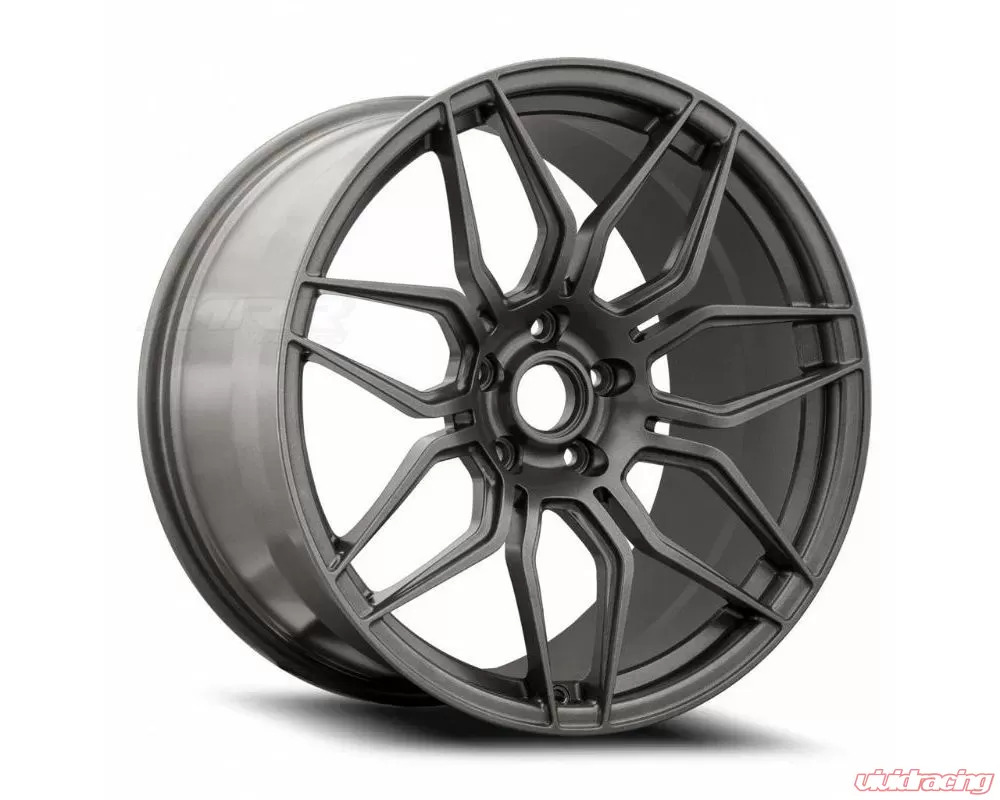 MRR Forged F24 Wheel Set 19x8.5, 20x11 Brushed Clear Chevrolet Corvette C8 Stingray 2020-2024