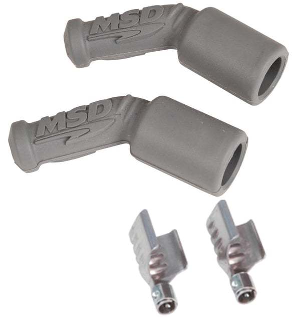 Msd Ignition Coil Boot/Terminal Kit - GM LS-Series - Pair - 8.5 mm