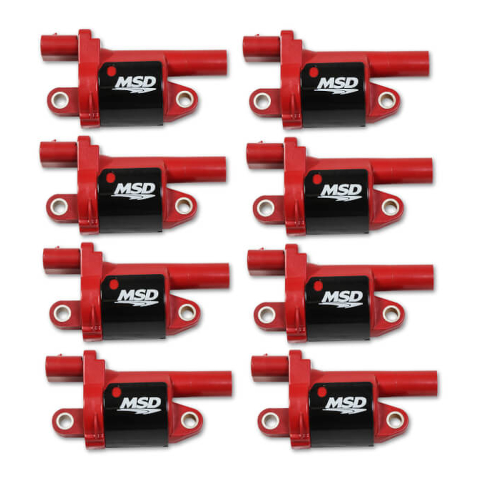 Msd Ignition Blaster Gen V Ignition Coil Pack - GM GenV LT-Series - Set of 8