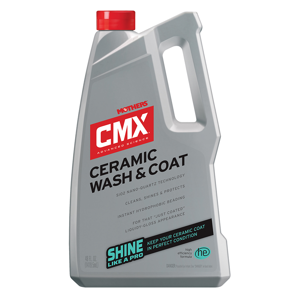 MOTHERS Car Wash Soap CMX Ceramic Wash and Coat 48 oz Bottle Each