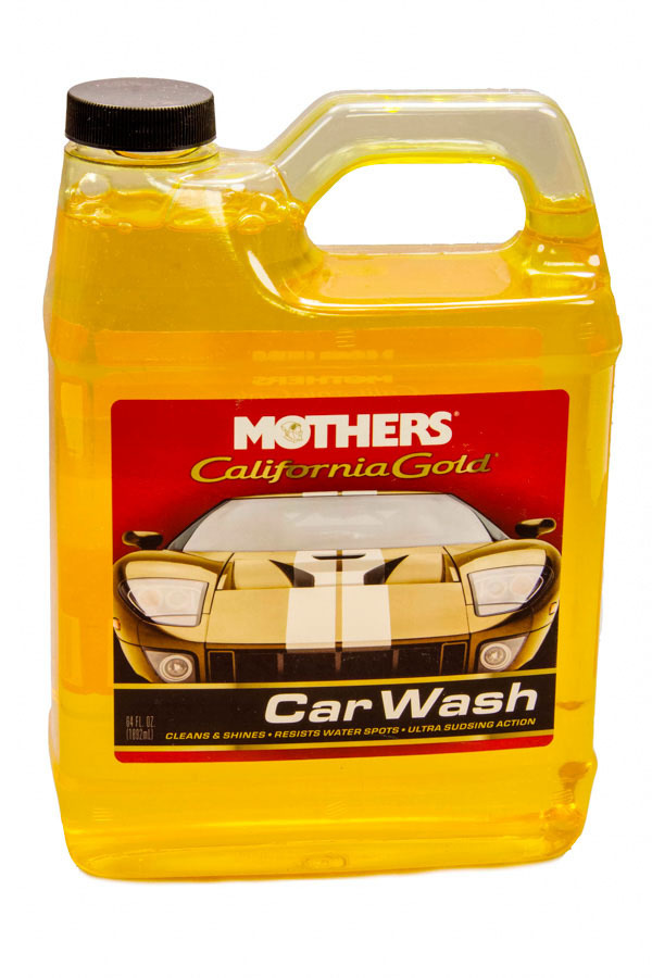 MOTHERS Car Wash Soap, California Gold, 1/2 gal Bottle, Each