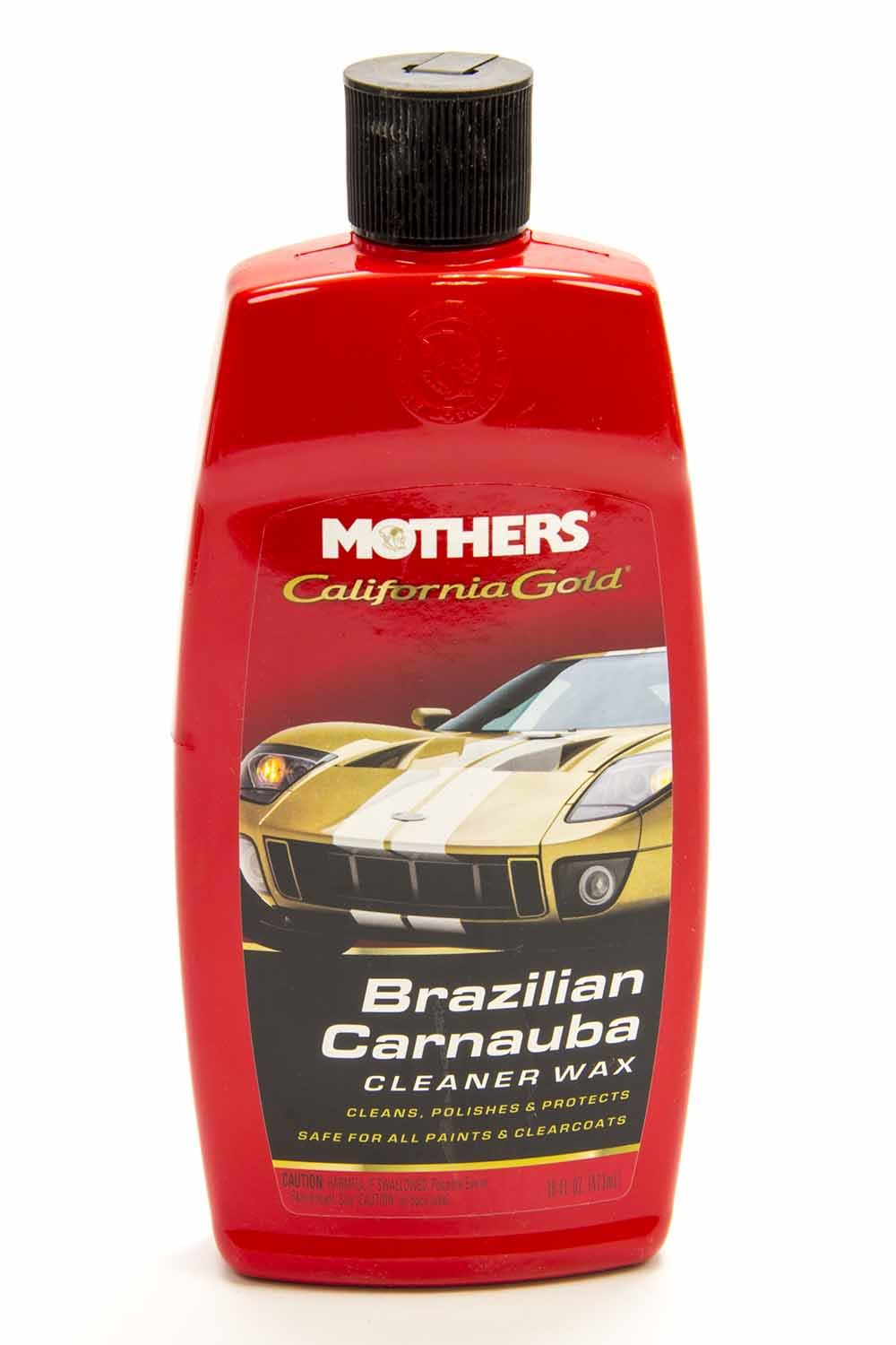 MOTHERS Cream Wax, California Gold Brazilian Carnauba, 16.00 oz Bottle, Each