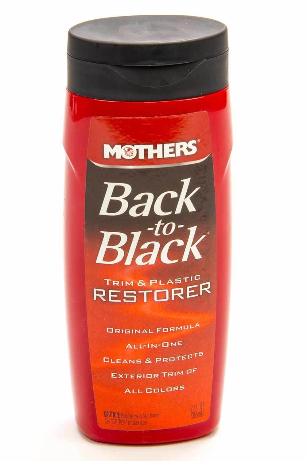 MOTHERS Exterior Protectant, Back To Black, 12 oz Bottle, Each