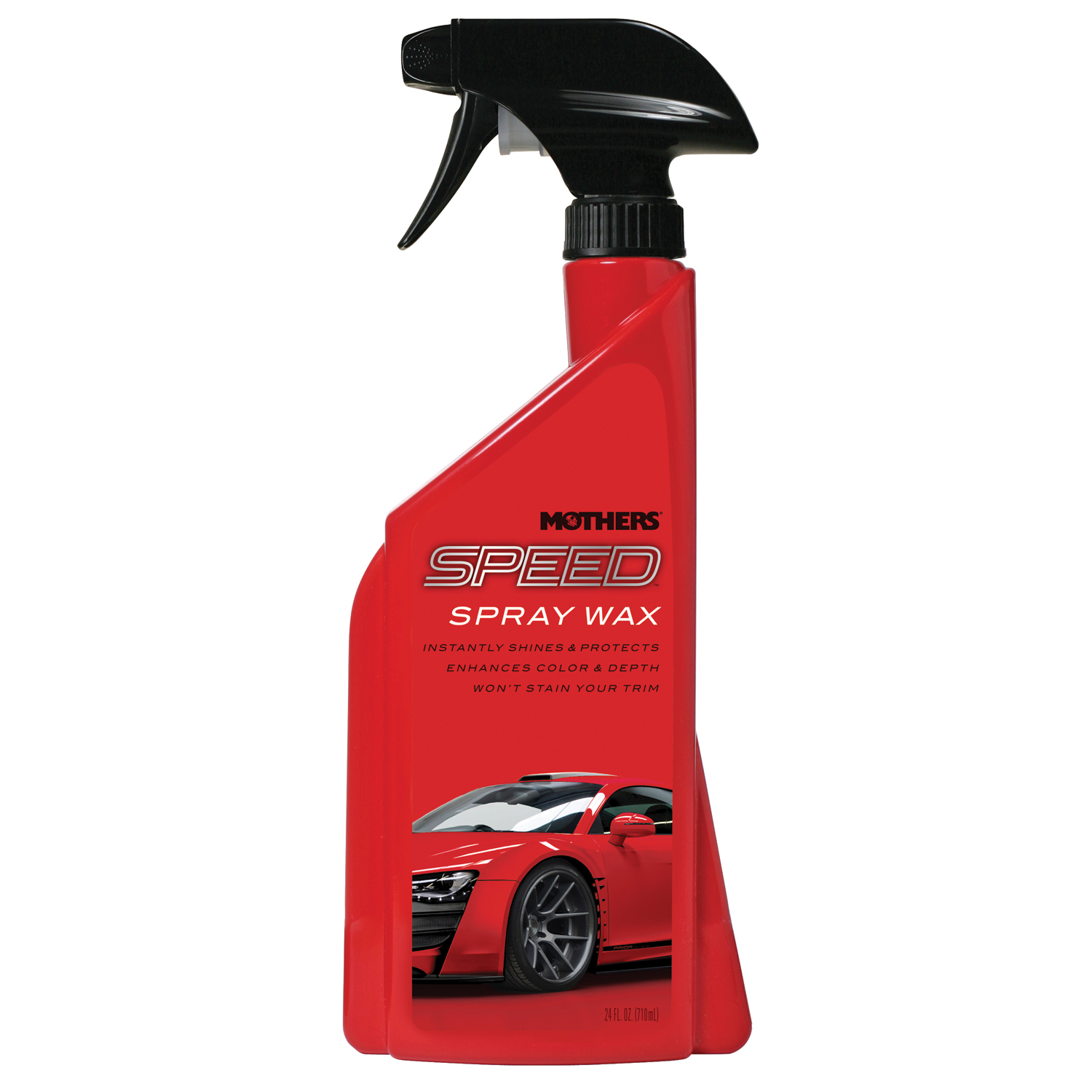 MOTHERS Spray Wax, Speed Spray Wax, Exterior, 24 oz Spray Bottle, Each