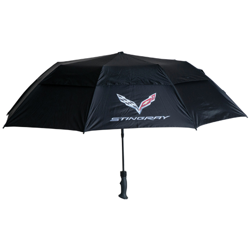 C7 Corvette Stingray Golf Folding Umbrella, Auto Open