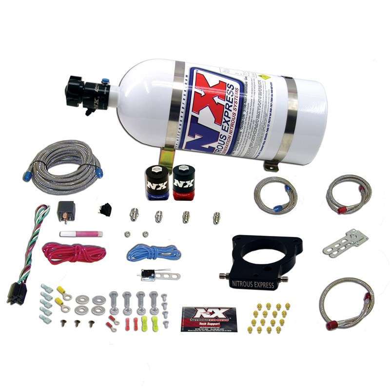 NITROUS EXPRESS EFI Plate Nitrous Kit, GM LS 3-Bolt Plate 78mm