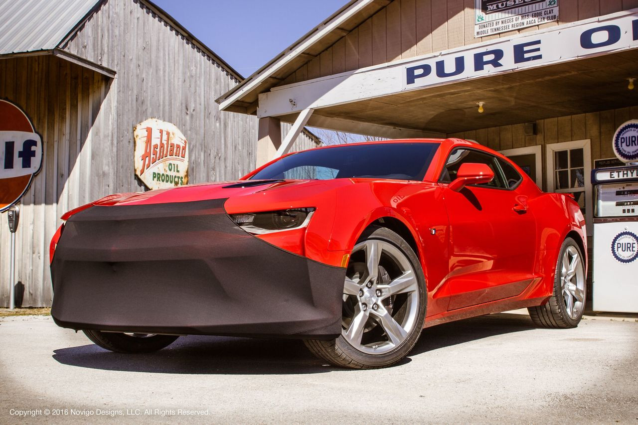 16-22+ Camaro Mesh Front Bumper Mask, NoviStretch