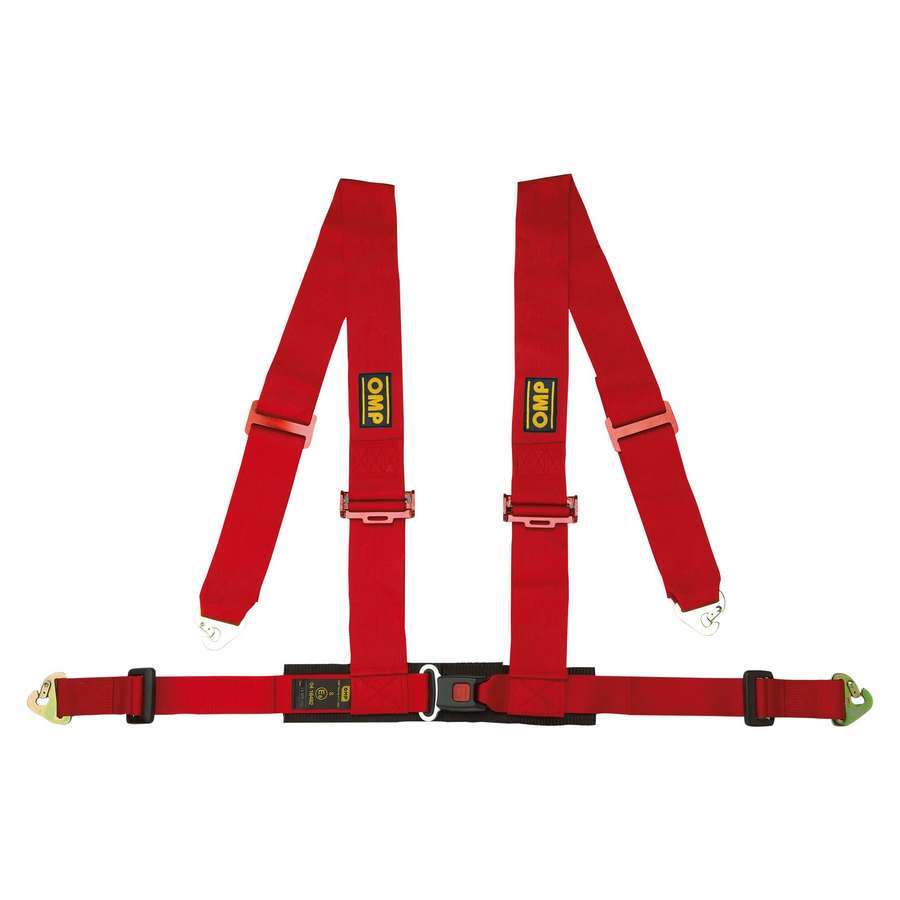 OMP Racing, Harness 4 Point Red