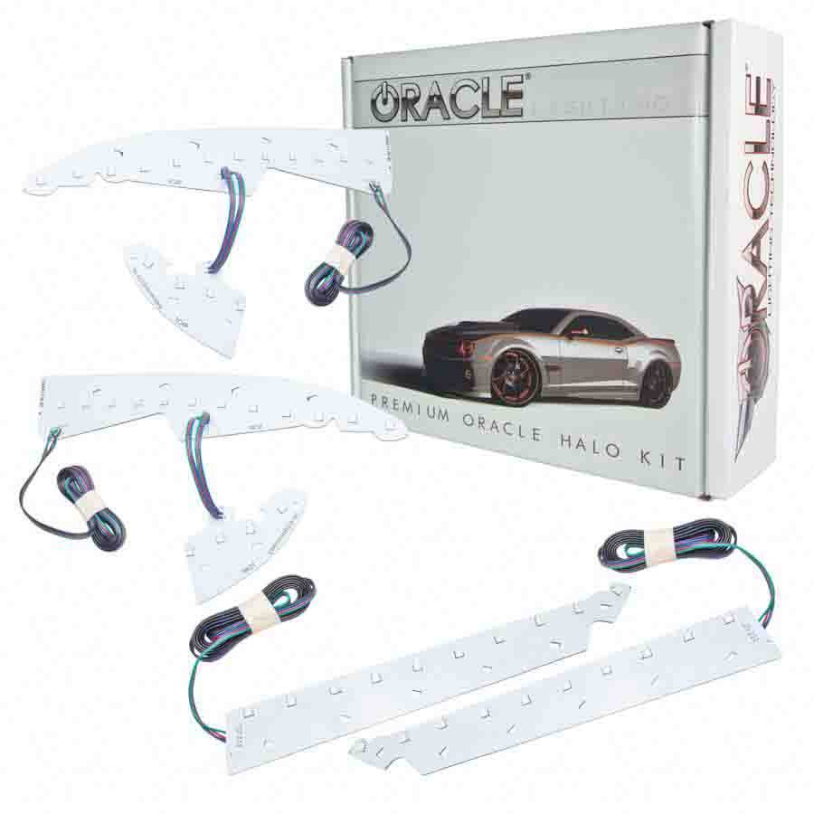 Oracle LED Light Halo,  SMD ColorShift Halo,  Multi-Color,  Controller Included,  Headlight,  GMC Fullsize Truck 2014-17,  Kit