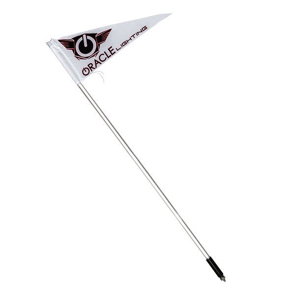 Oracle Whip Light,  LED,  Flexible,  Oracle Logo Flag,  6 ft Long,  Colorshift LED,  Each