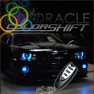 2010-13 Camaro Headlight Custom HALO Lighting Kit - ColorShift