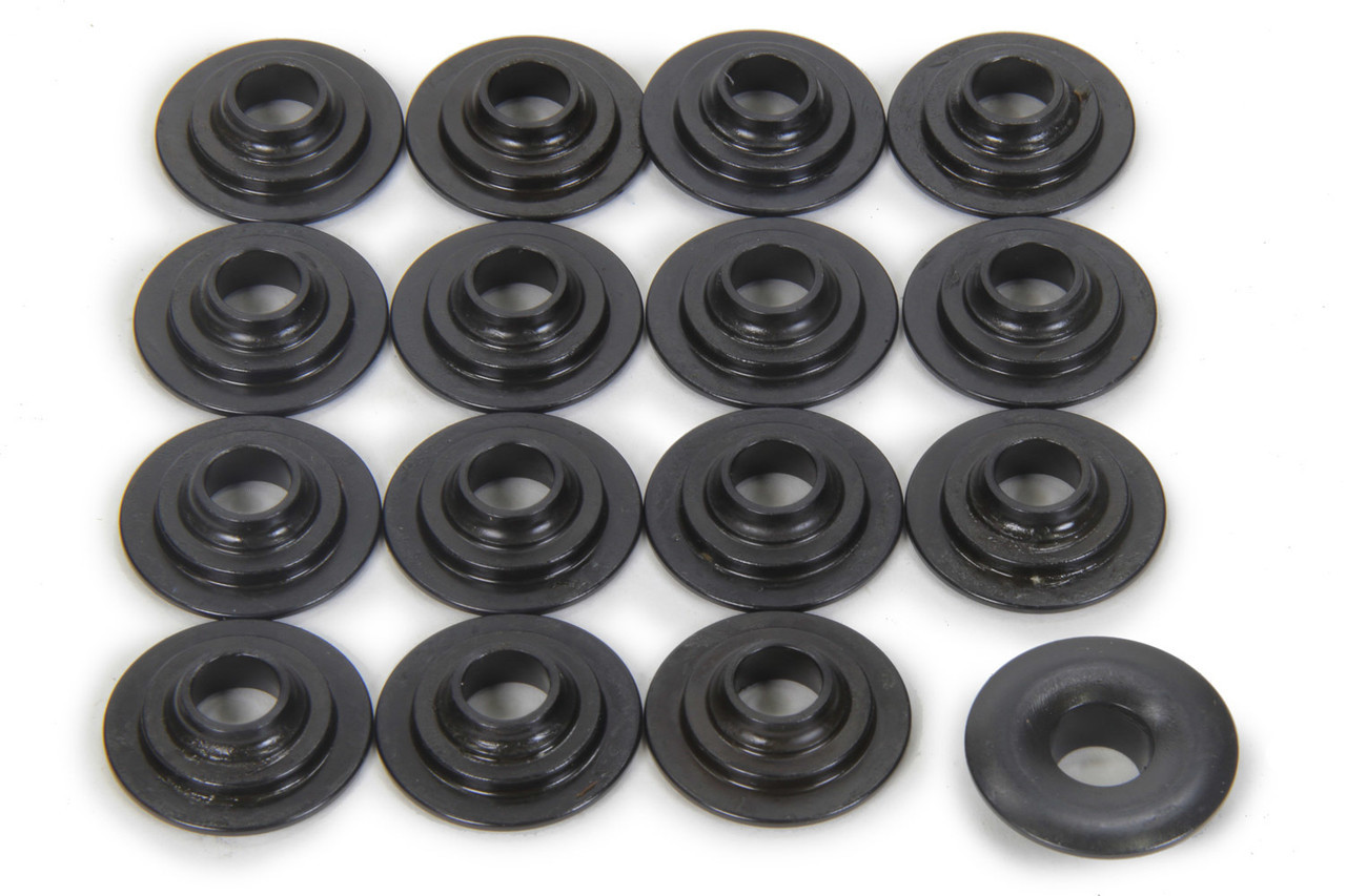 Pac Racing Springs 300 Series Valve Spring Retainer - GM LS-Series - Set of 16