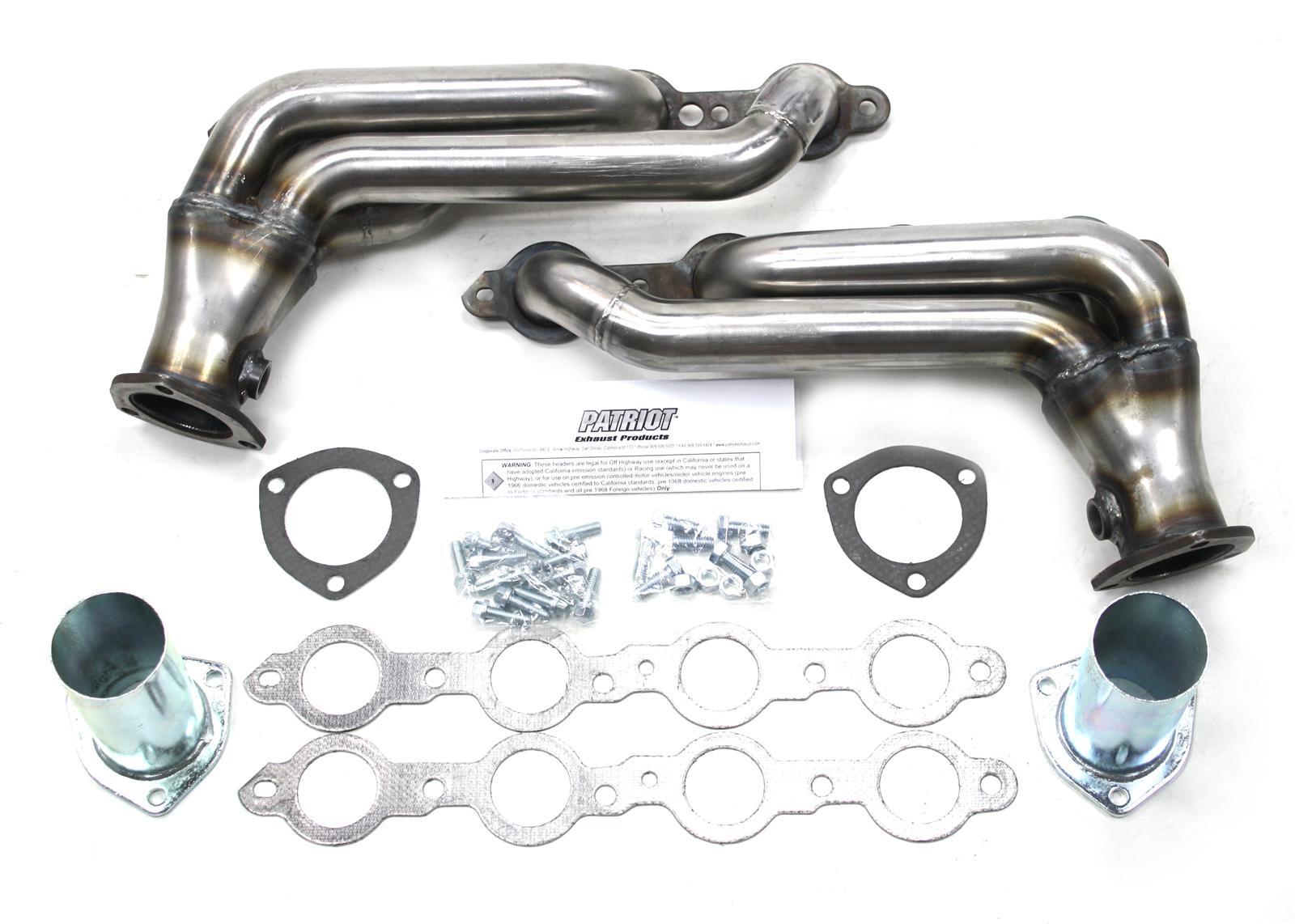 Patriot Exhaust Tight Tuck Headers - GM LS-Series - Pair - 1.75 in Primary