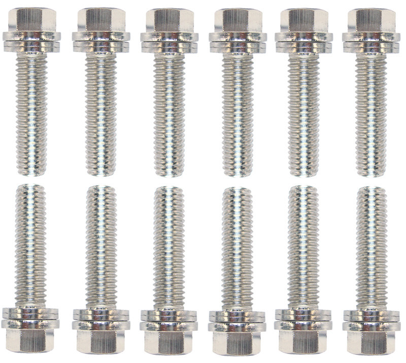 Proform Locking Header Bolt - GM LS-Series - Set of 12 - 8 mm x 1.25 Thread