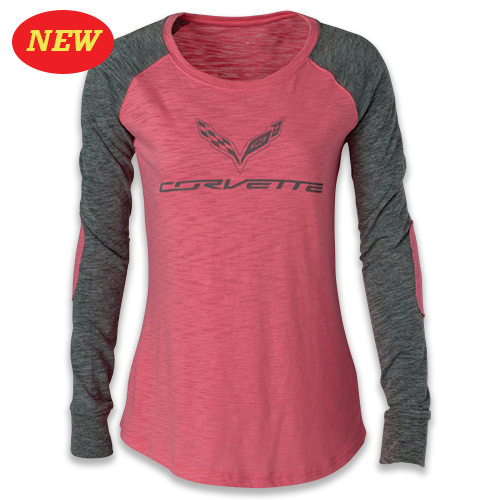 C7 Corvette Youth 3/4 Long Sleeve Raglan T-Shirt