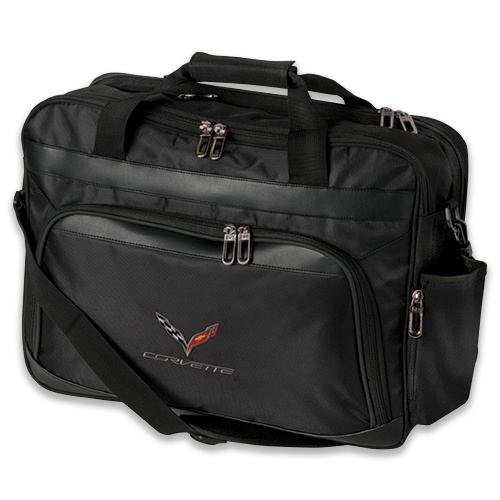 C7 Corvette CORVETTE C7 Flag Logo  17” PRESTIGE Brief Case, Bag