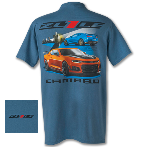 2010+ Camaro ZL1 / 1LE  T-Shirt, Blue