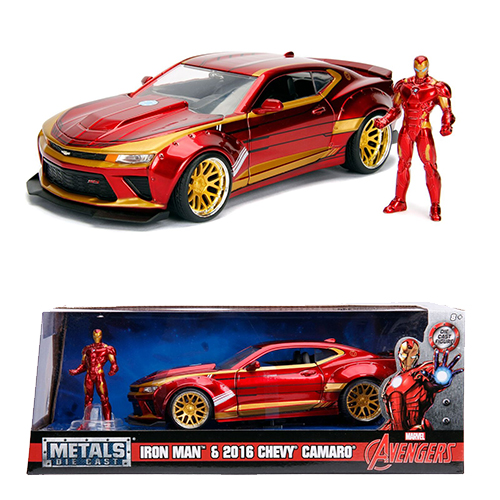 Camaro, 1:24TH 2016 Camaro SS Model with IRON MAN