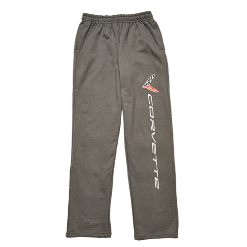 C8 Corvette, Mens Next Generation C8 Corvette FLEECE LOUNGE PANTS