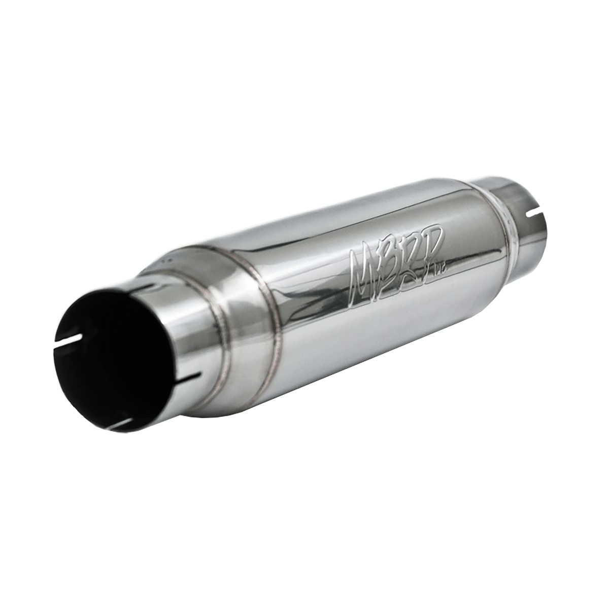 Exhaust Resonator 3 in Inlet/Outlet16 in Body 20 in Overall T304 Stainless Steel