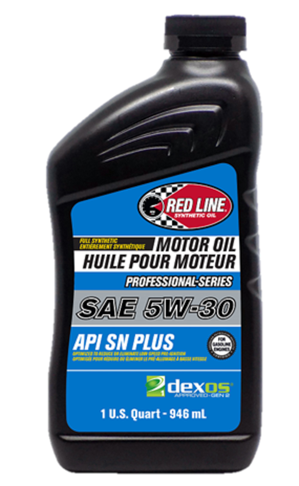 REDLINE OIL Motor Oil Professional Series 5W30 Dexos1 Synthetic 1 qt Bottle Each