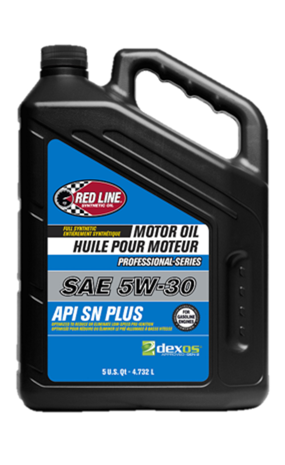 REDLINE OIL Motor Oil Professional Series 5W30 Dexos1 Synthetic 5 qt Bottle Each