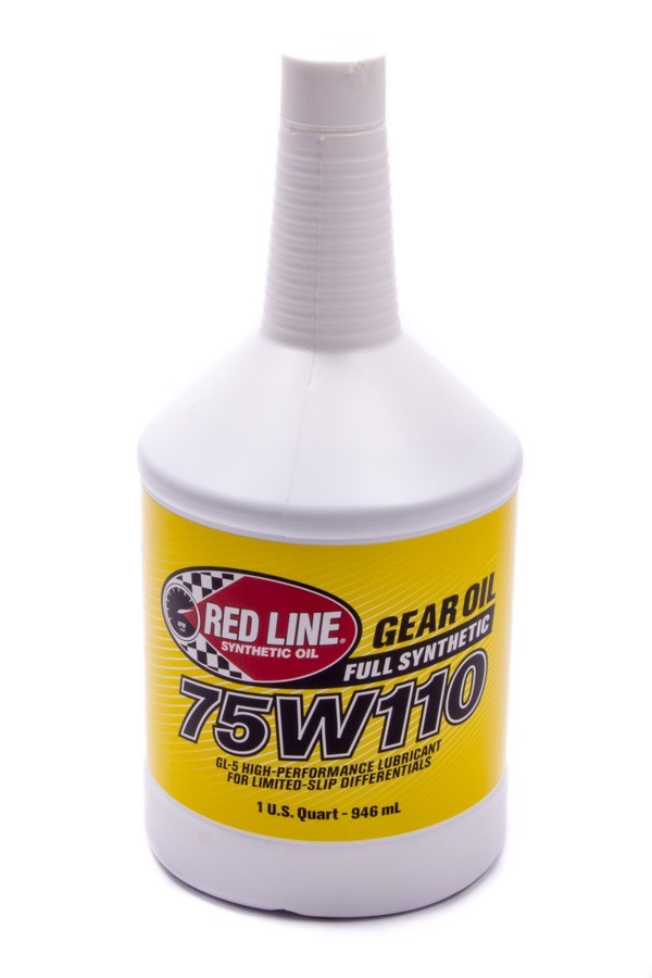 REDLINE OIL Gear Oil 75W110 Limited Slip Additive Synthetic 1 qt Bottle Set of 1