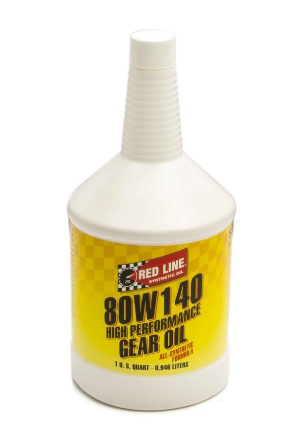 REDLINE OIL Gear Oil 80W140 Limited Slip Additive Synthetic 1 qt Bottle Each