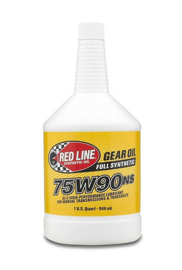 REDLINE OIL Gear Oil 75W90NS Synthetic 1 qt Bottle Each