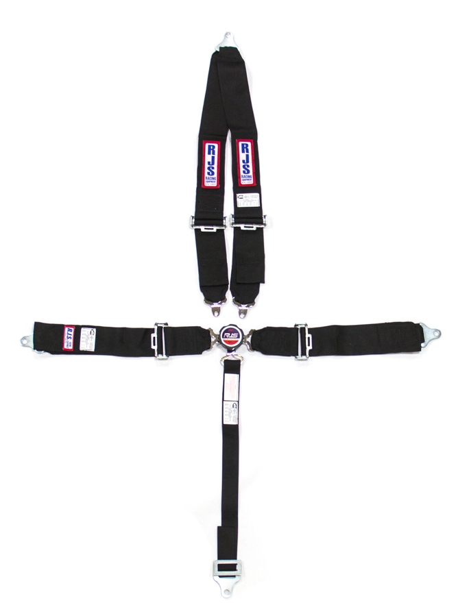 RJS, 5 PT Harness System Q/R BK Roll Bar 2inSub